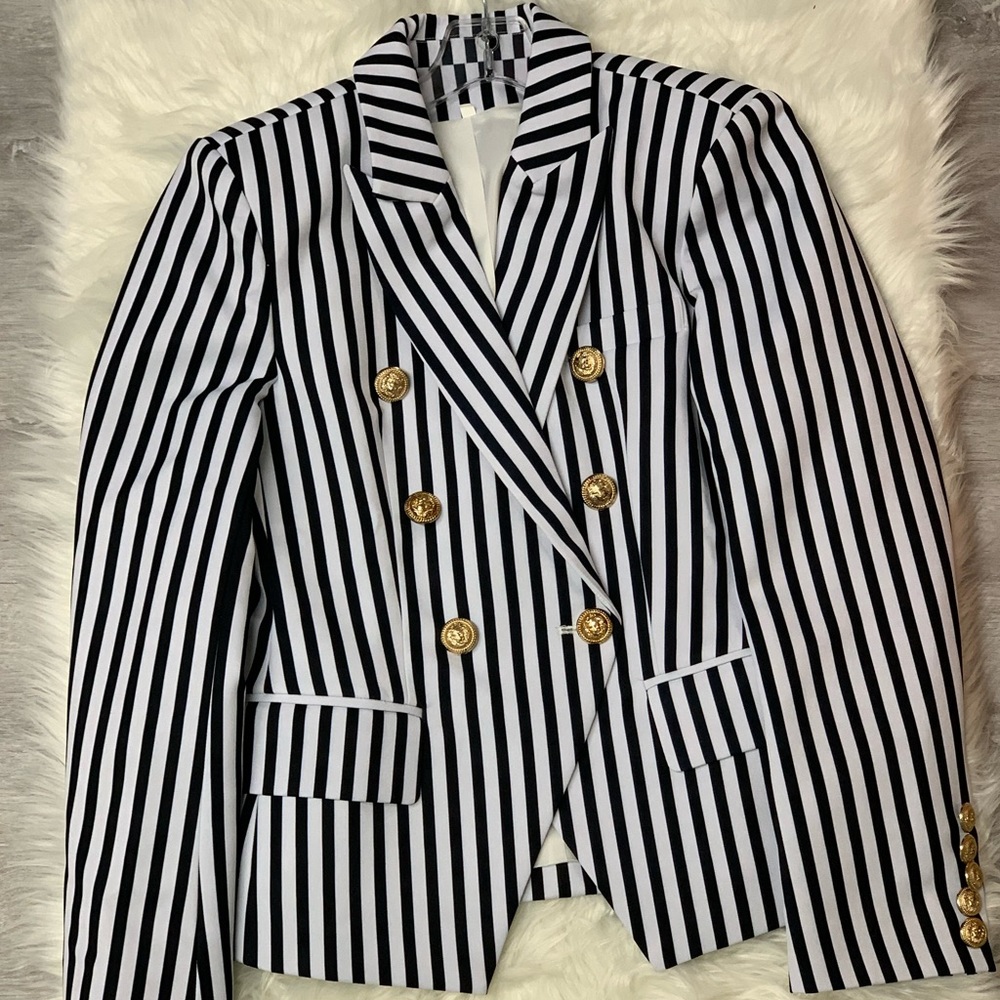 Striped Women’s Blazer